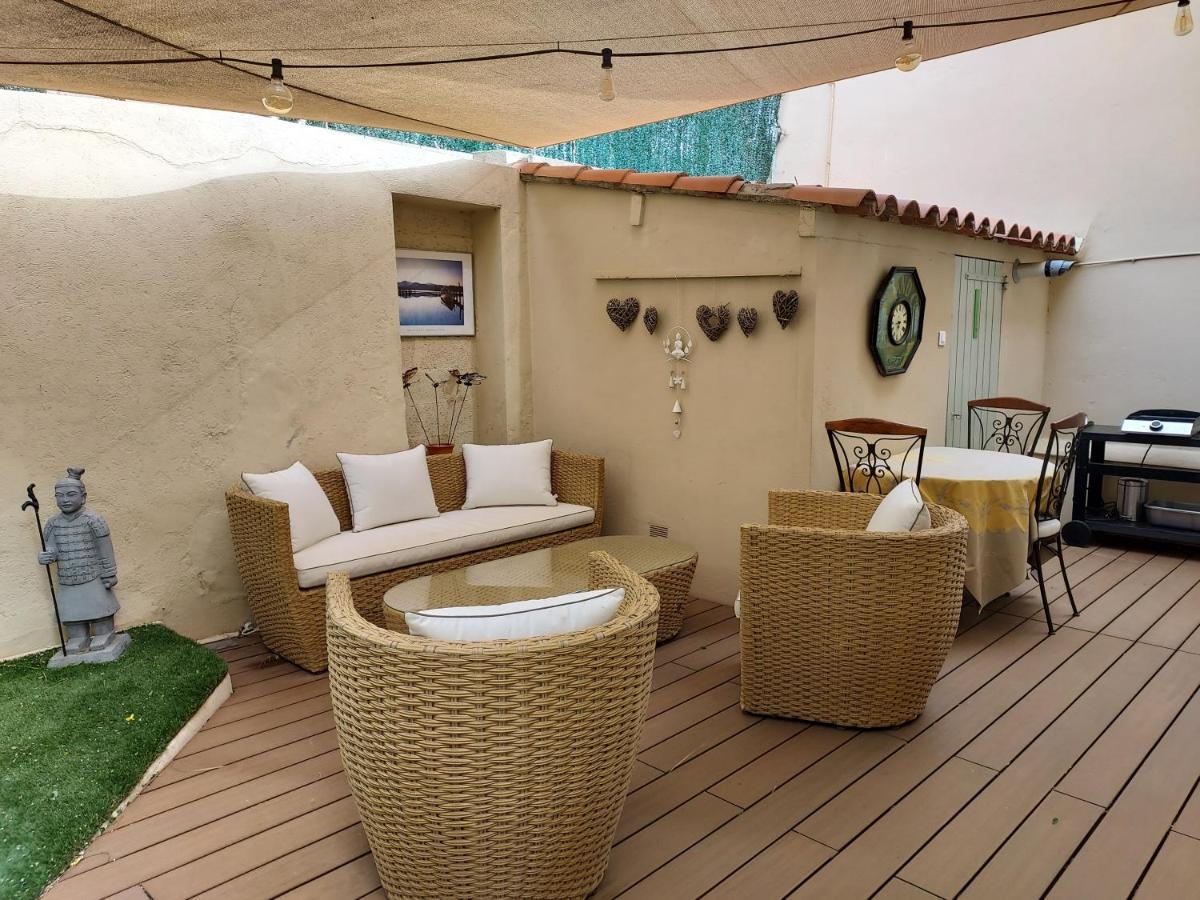 Rez-De-Chaussee Privatif Spacieux 3* D'Une Villa Centre Ville 耶尔 外观 照片